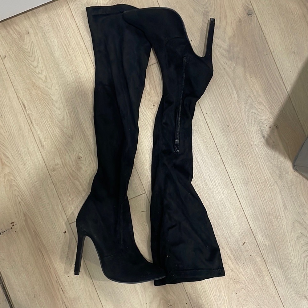 Suede Boots
